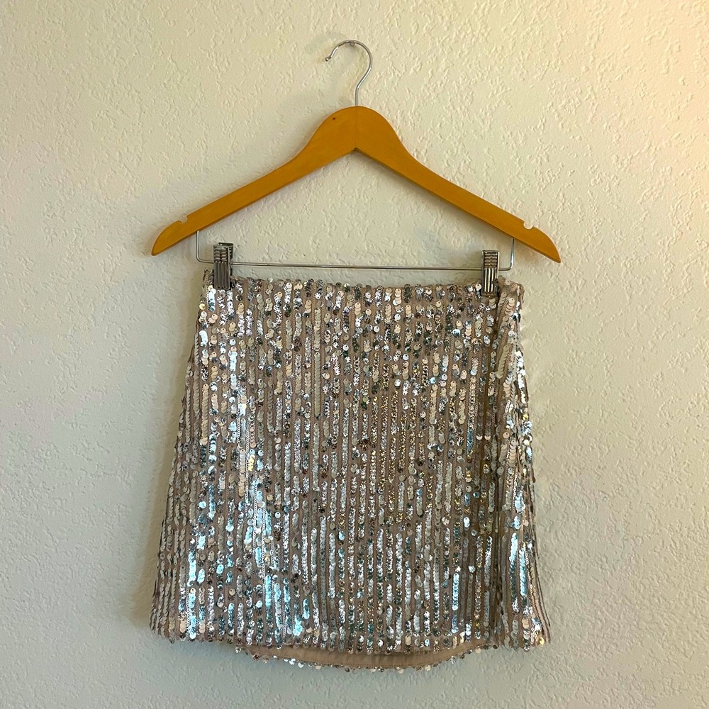 By Together | Mini Sequin Skirt